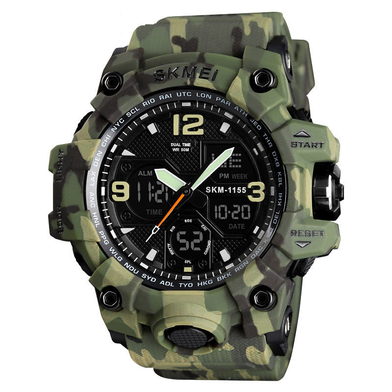 Analog-Digital Watch Outdoor Sports Waterproof Electronics