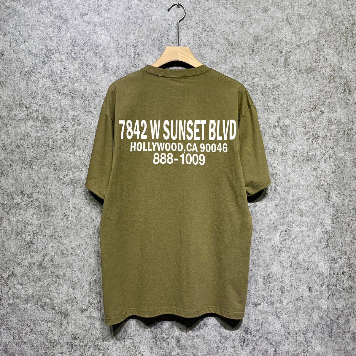 Amiri t shirts smoke gray wolf printing short sleeve