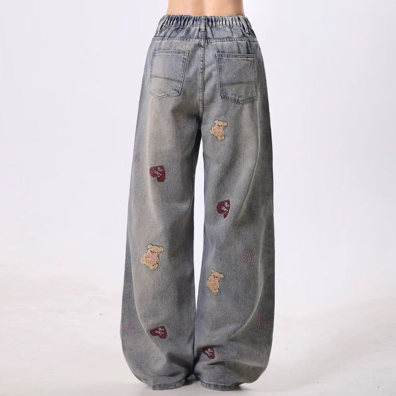 Women jeans ripped women summer