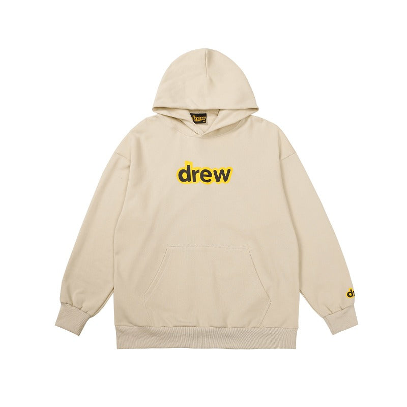 Drew house jacket autumn winter d@er letterprinting terry hooded sweatshirt