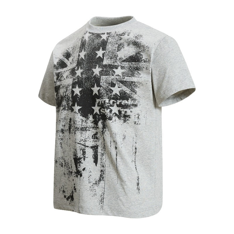 Men's t-shirt - american retro unisex solona cool-touch graphic print design - men's high street slim fit short sleeve tee