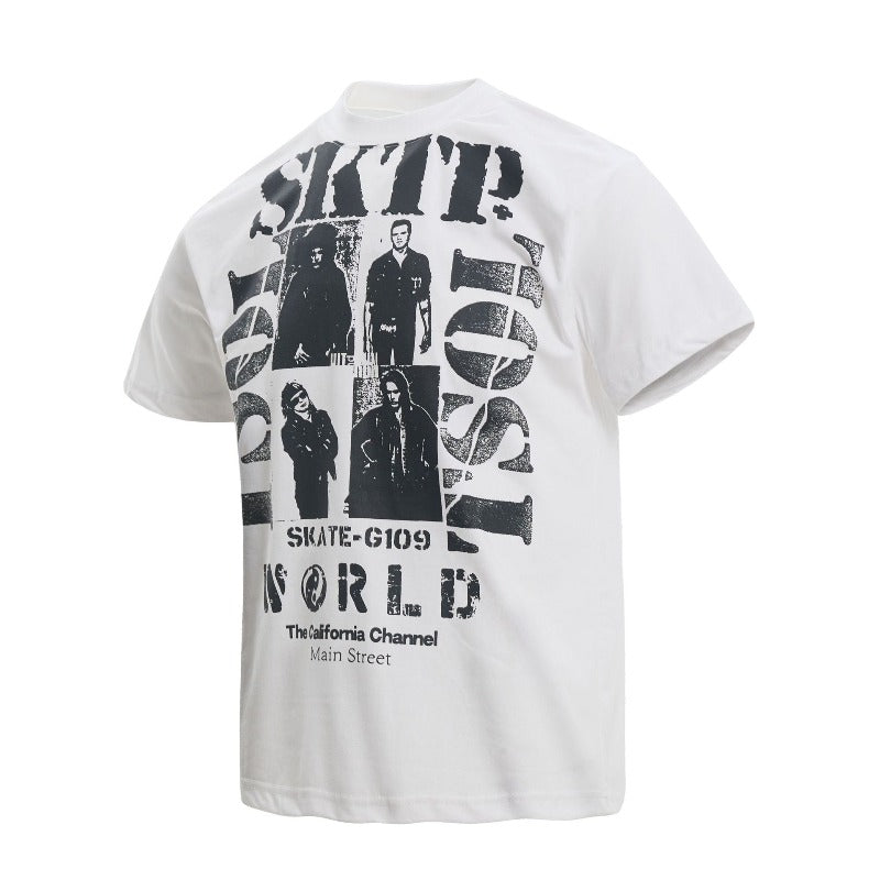 Men's t-shirt - american retro unisex solona cool-touch graphic design - men's high street slim fit short sleeve tee