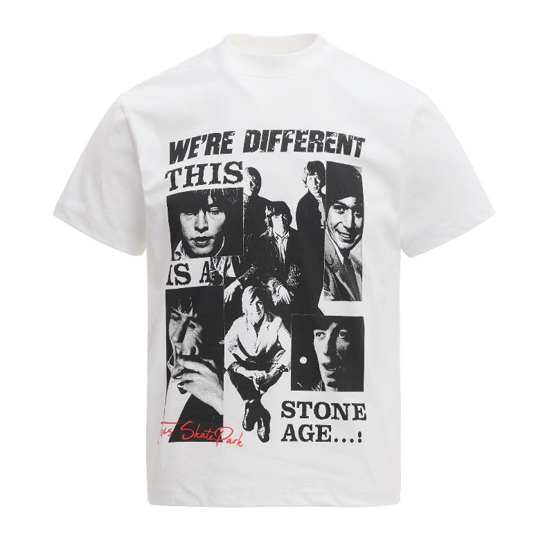 Men's t-shirt - american retro unisex solona cool-touch graphic design - men's high street slim fit short sleeve tee