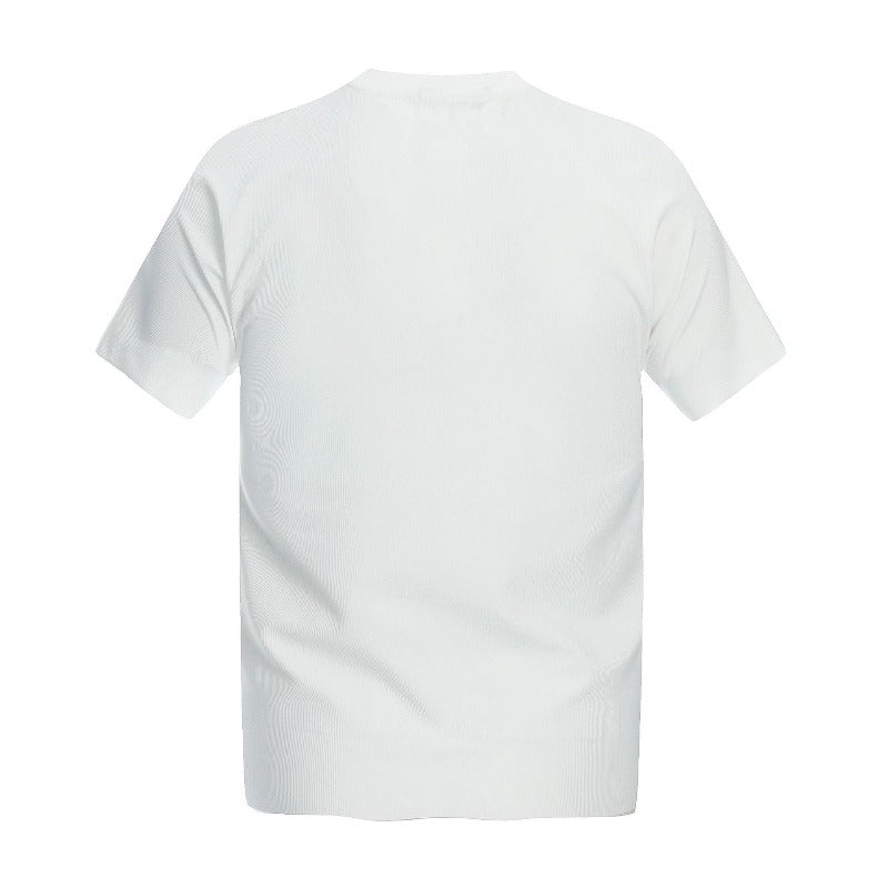 Men's t-shirt: american streetwear fit, solid color, deconstructed, unisex, high-end design, slim-fit short sleeve tee