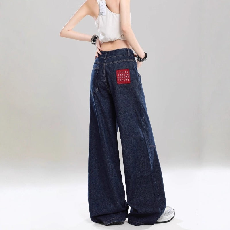 Women jeans wide legs women summer loose