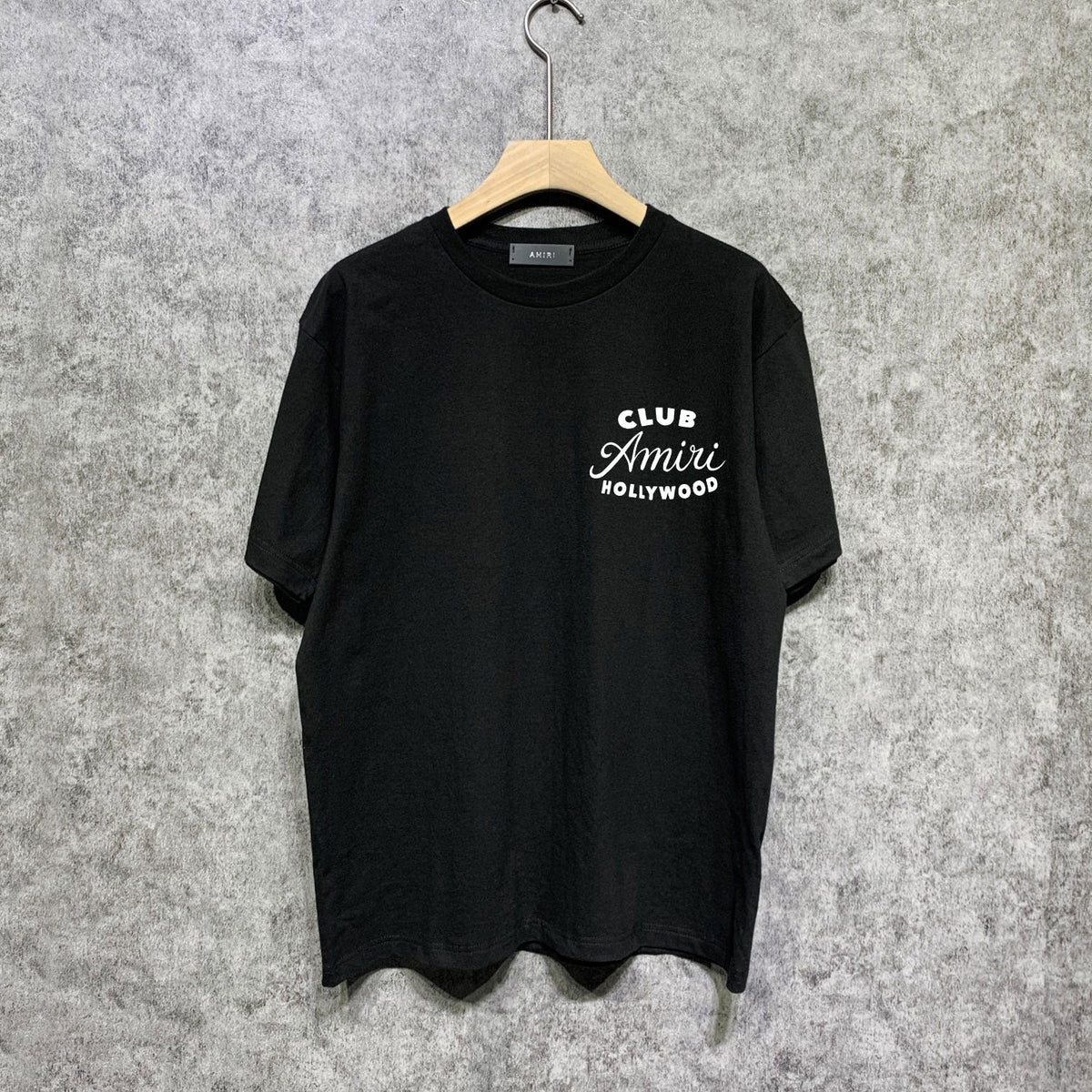 Amiri t shirts hollywood club printing short sleeve