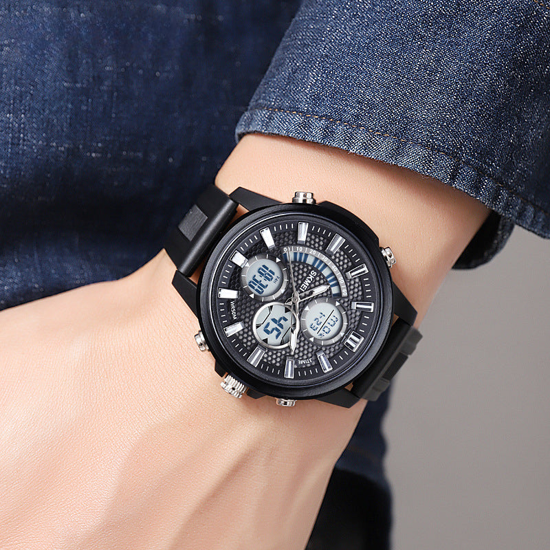 Analog-Digital Watch Outdoor Sports Waterproof Electronic Watch