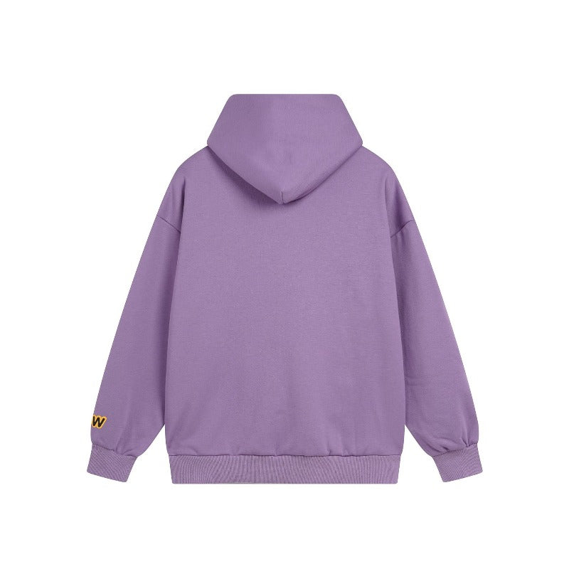 Drew house hoodie fall and winter d@ew embroiderletter pattern fleece-lined hooded sweatshirt