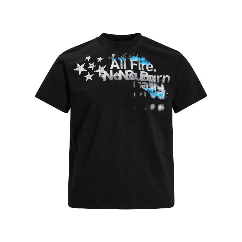 Men's t-shirt - american retro unisex solona cool-touch letter graphic design - men's high street slim fit short sleeve tee