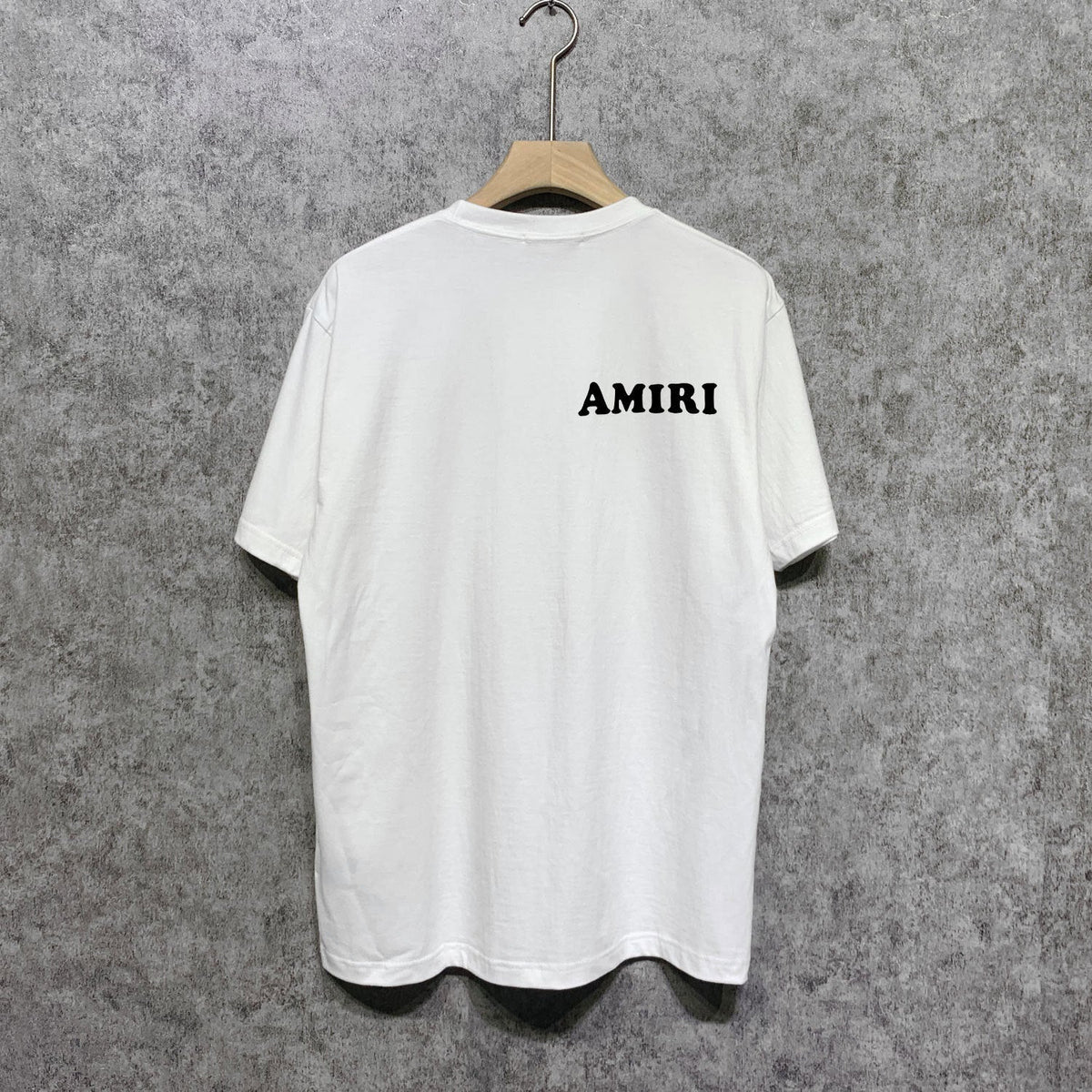 Amiri t shirts letterprinting short sleeves