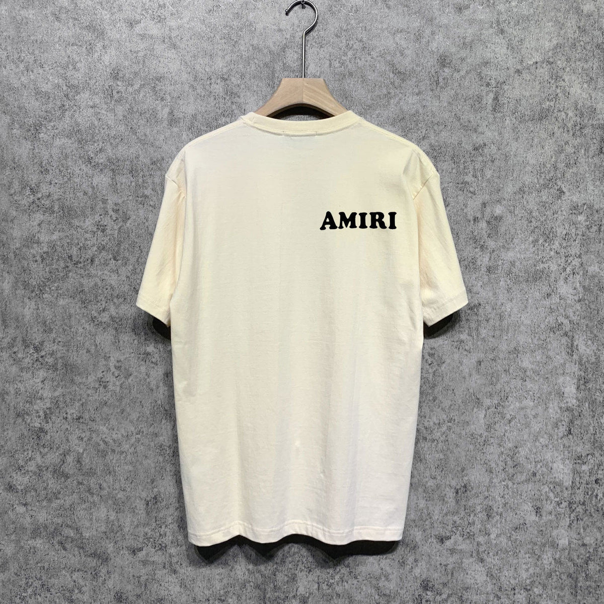 Amiri t shirts letterprinting short sleeves