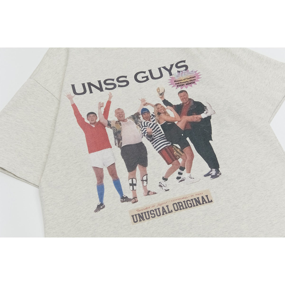 Unisex T-shirts Summer Painting Figure Men's Loose Short Sleeve T-Shirt