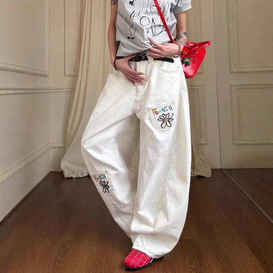 Women jeans retro women's versatile