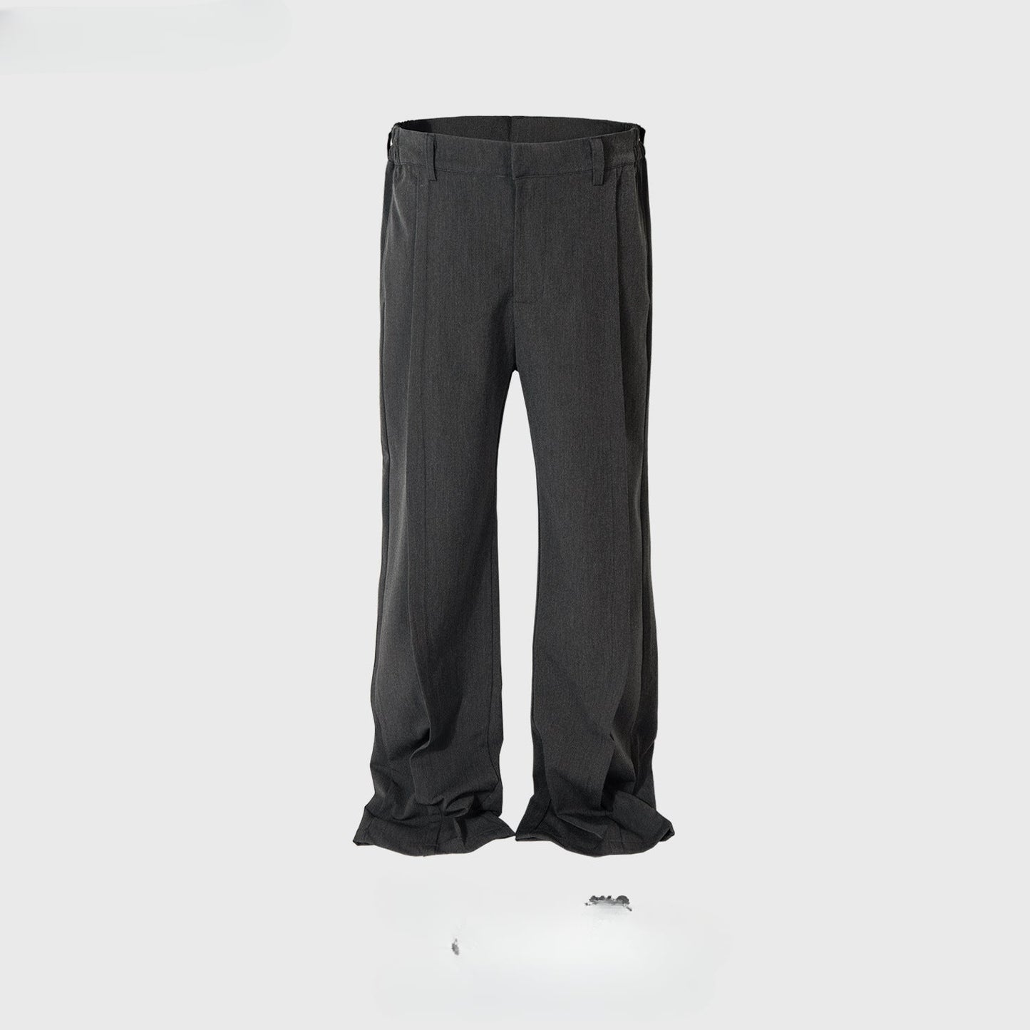 MIJKO Men Vintage Pants MIJKO Splicing trousers slightly pull down