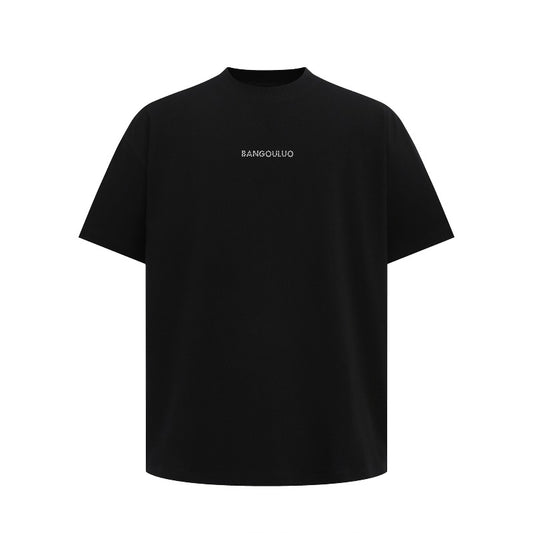 Men's t-shirt: american streetwear summer unisex premium minimalist logo graphic design loose fit short sleeve tee
