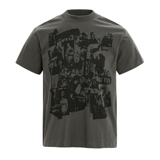 Men's t-shirt - american unisex trendy solona cool-touch graphic design - men's high street slim fit short sleeve tee