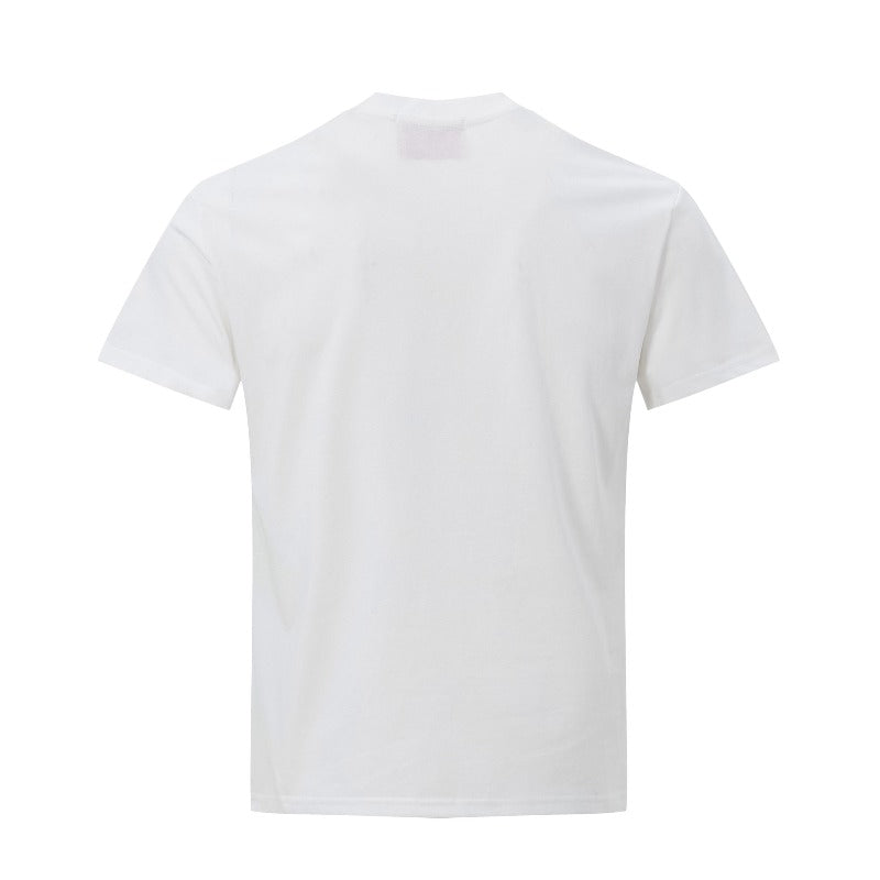 Men's t-shirt: wt american street style, unisex, premium summer letter print graphic design, slim fit short sleeve tee