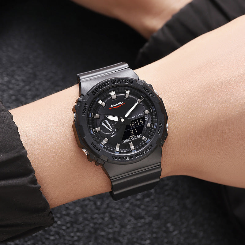 Analog-Digital Watch Outdoor Sports Waterproof Electronic Watch