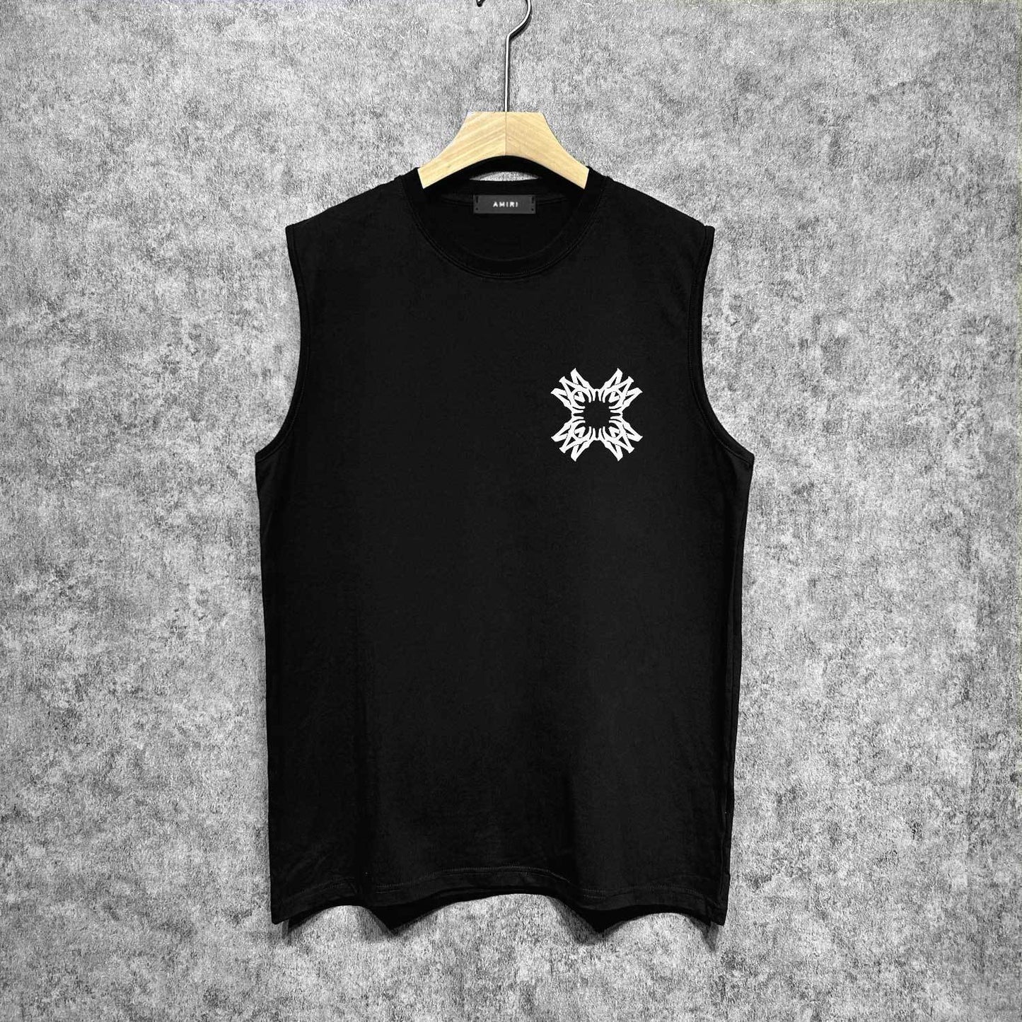 Amiri tank top with simple letter print
