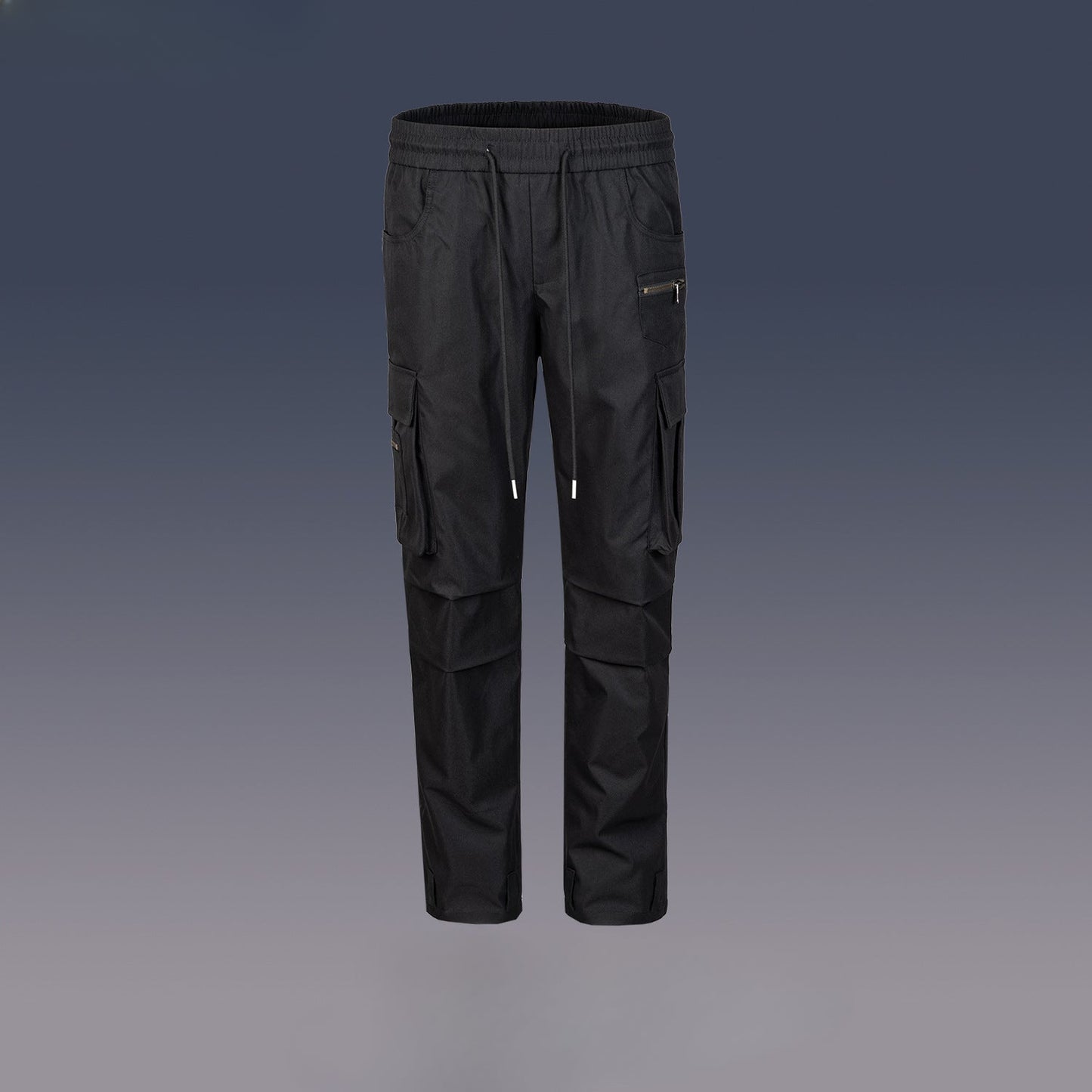 MIJKO Men's Vintage Pants MIJKO Men's Women's Straight Drawstring Casual Pants