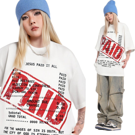 Unisex T-shirts Premium Design Loose T-shirts