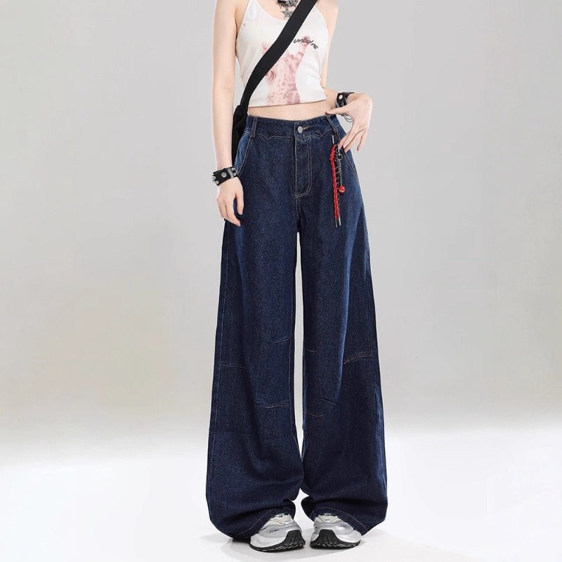 Women jeans wide legs women summer loose