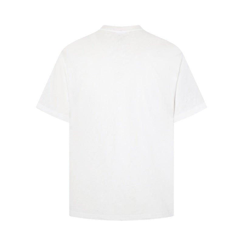 Men's t-shirt - american retro unisex g breathable snowflake cotton print crew neck design - slim fit short sleeve t-shirt