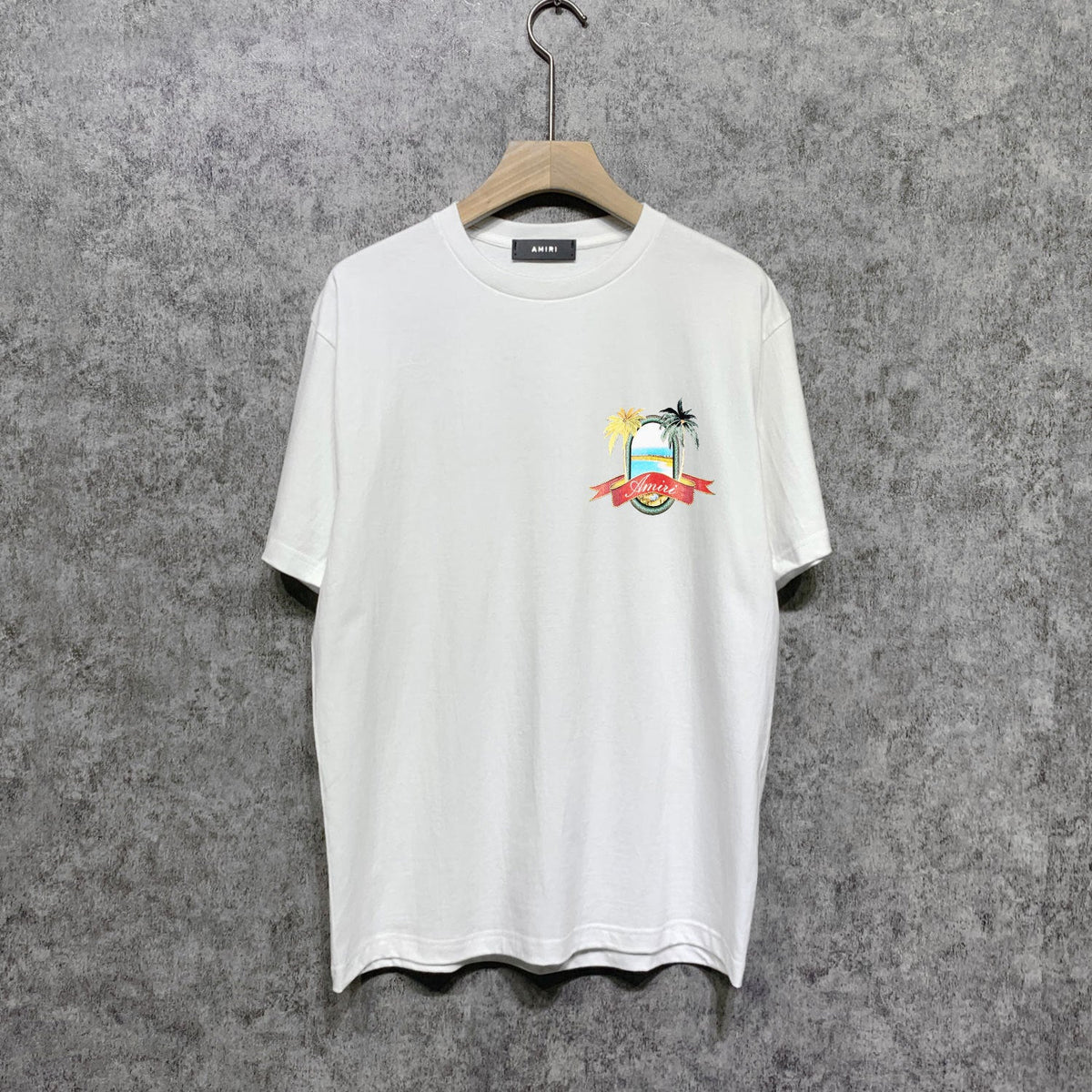 Amiri t shirts printing short sleeve