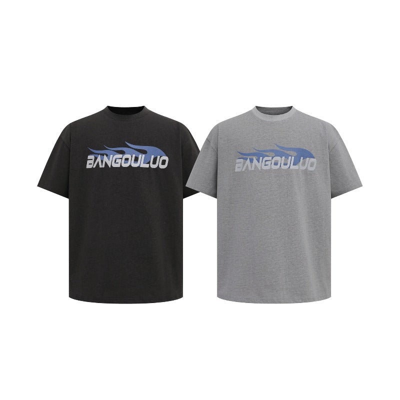 Men's t-shirt - american streetwear style, summer unisex, premium minimalist logo design, men's relaxed fit short sleeve tee