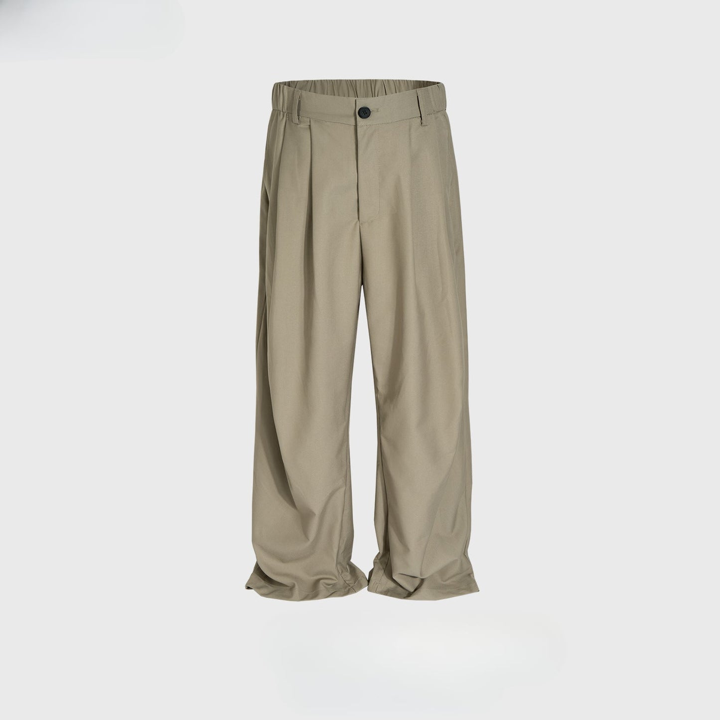 MIJKO Men Vintage Pants MIJKO Splicing Design Trousers Straight Stretch Casual Trousers