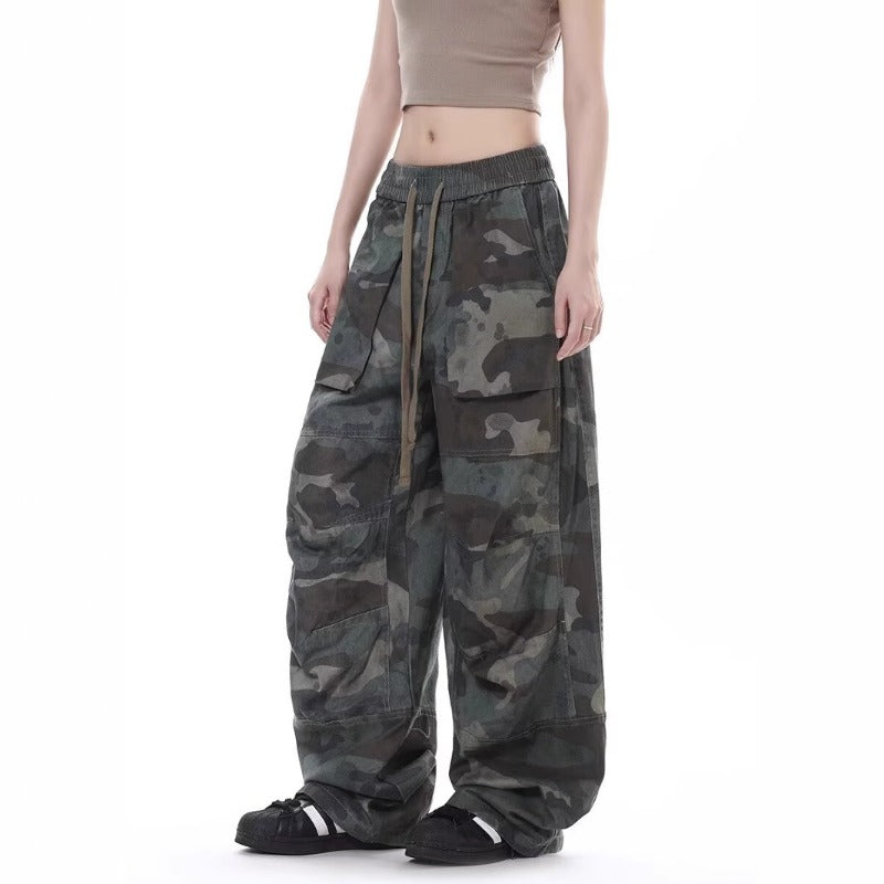 Women jeans camouflage women summer wasteland style