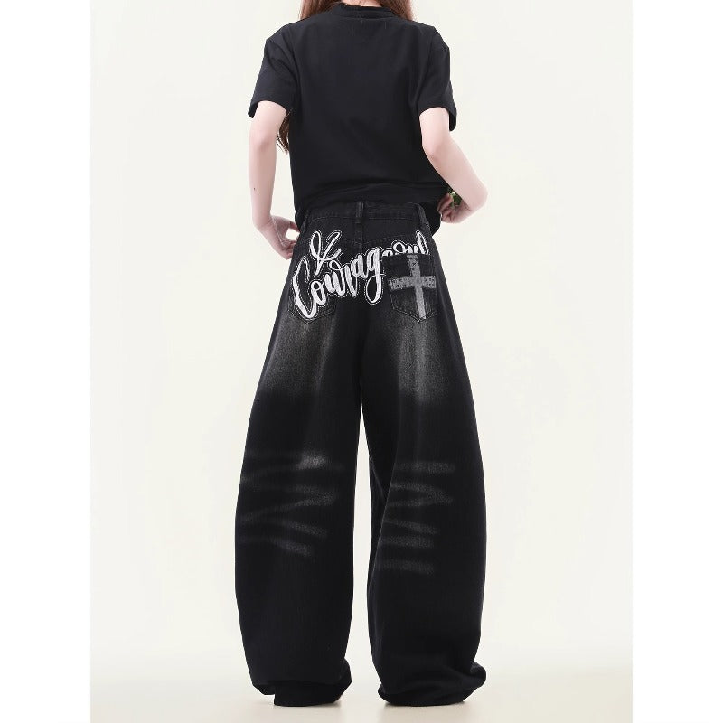 Women jeans retroloose
