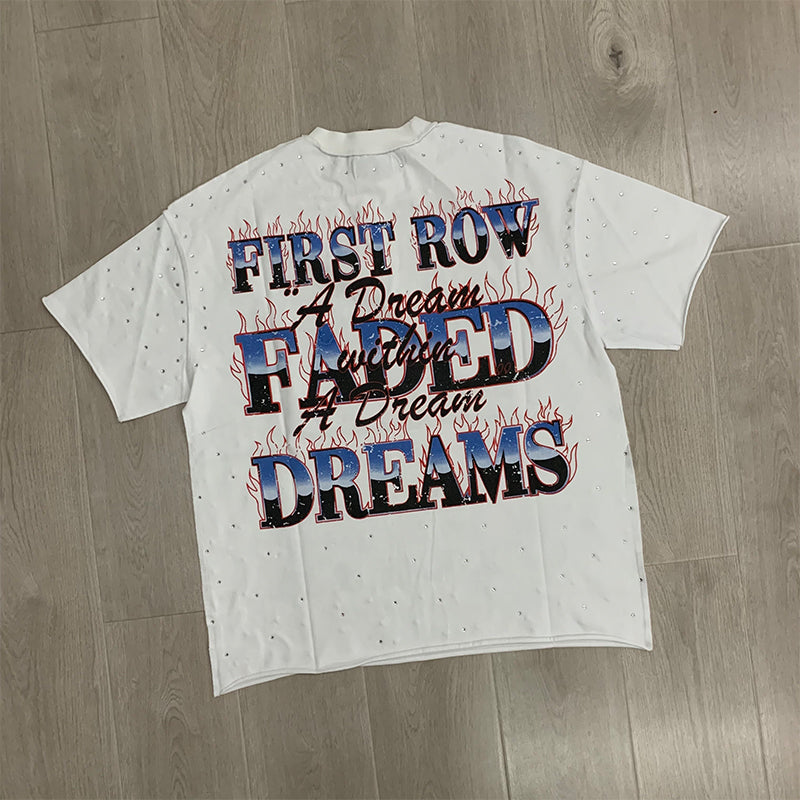 First Row T Shirts LOST UTOPIA BURNING FLAME TEE
