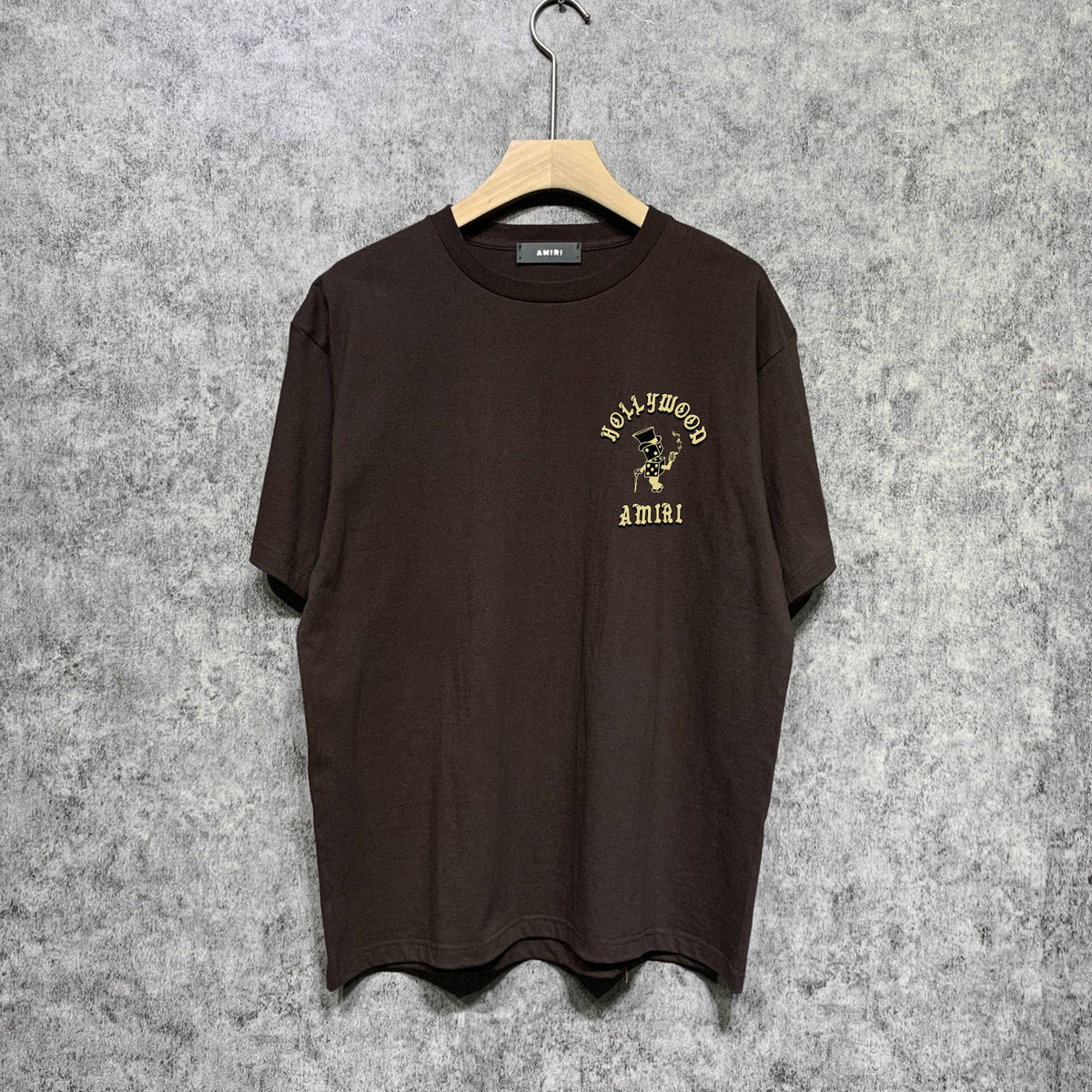 Amiri t shirts dice man printing short sleeves