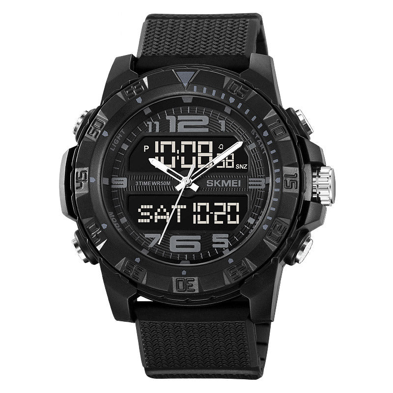 Analog-Digital Watch Outdoor Sports Waterproof Electronic Watch