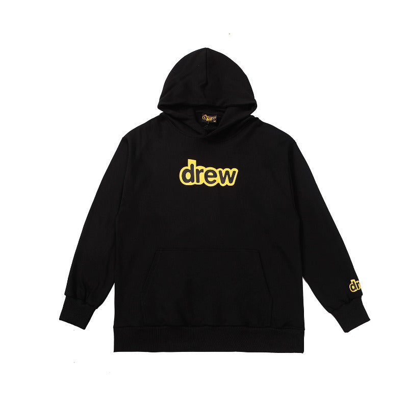 Drew house jacket autumn winter d@er letterprinting terry hooded sweatshirt