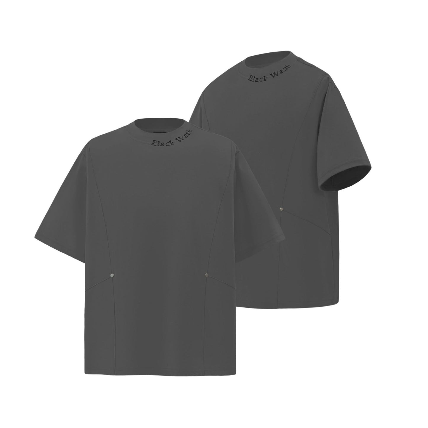 Unisex T-shirts Summer Letter Print Men's Short Sleeve T-Shirt