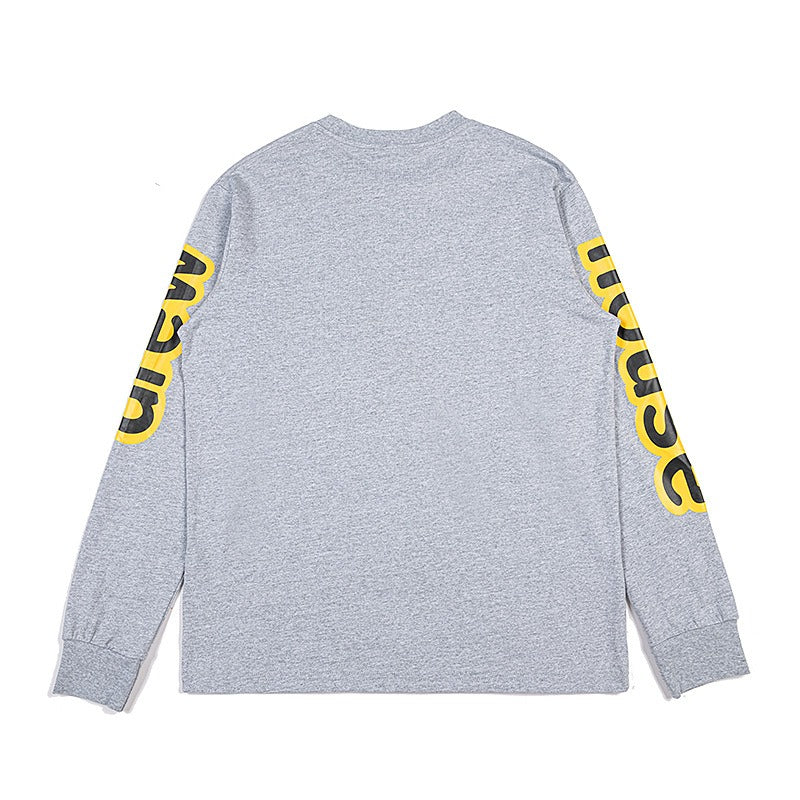 Drew house jacket - autumn/winter d@ew - long sleeve crewneck pullover with arm letter print