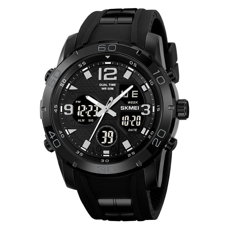 Analog-Digital Watch Outdoor Sports Waterproof Men's Watch