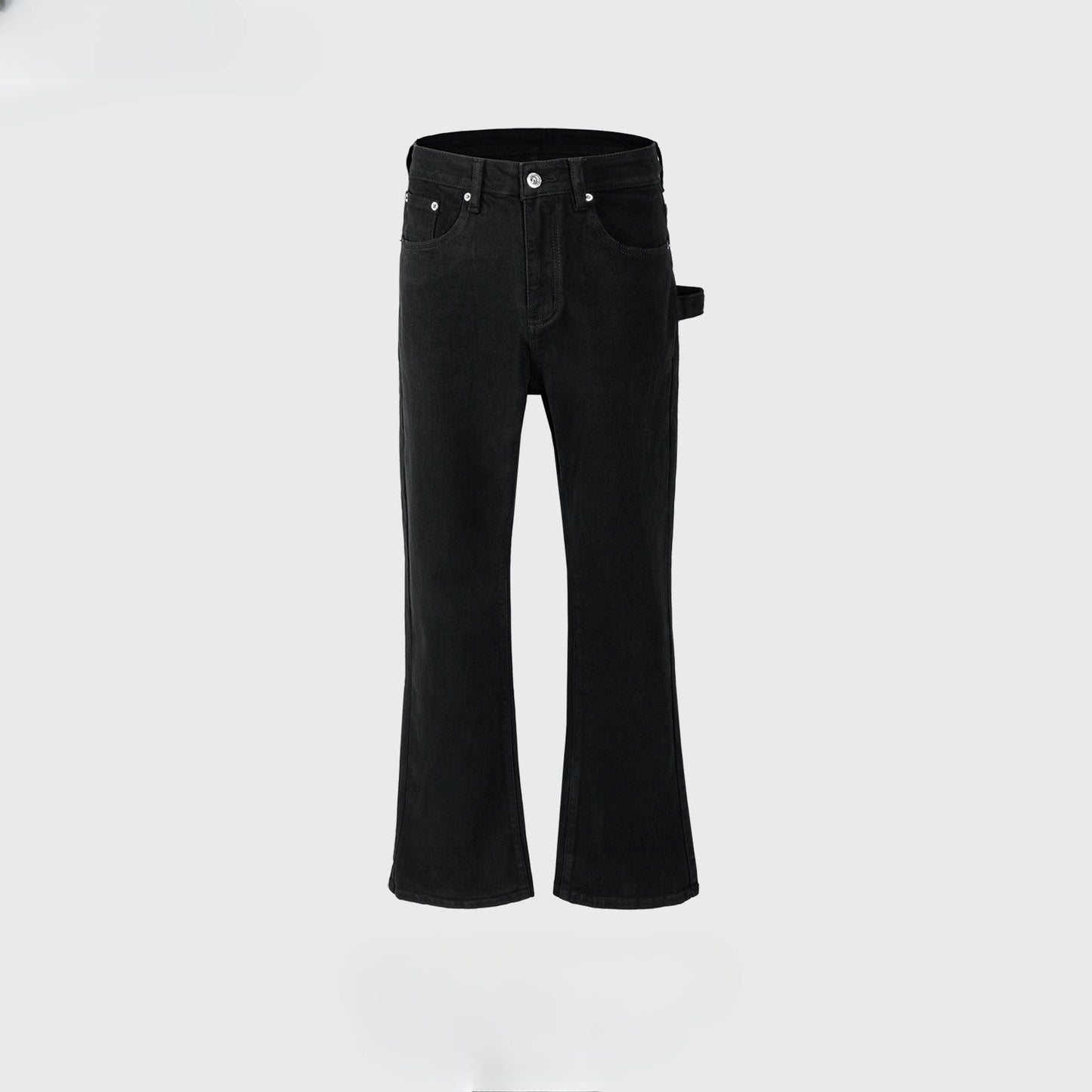 MIJKO Men's Vintage Pants Decorative Trousers