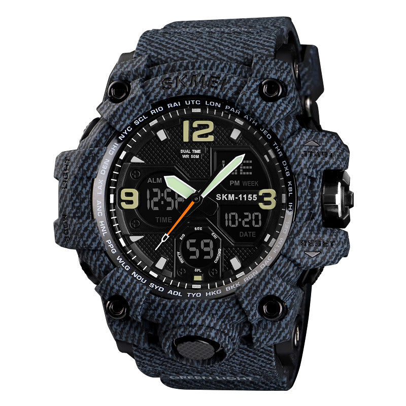 Analog-Digital Watch Outdoor Sports Waterproof Electronics