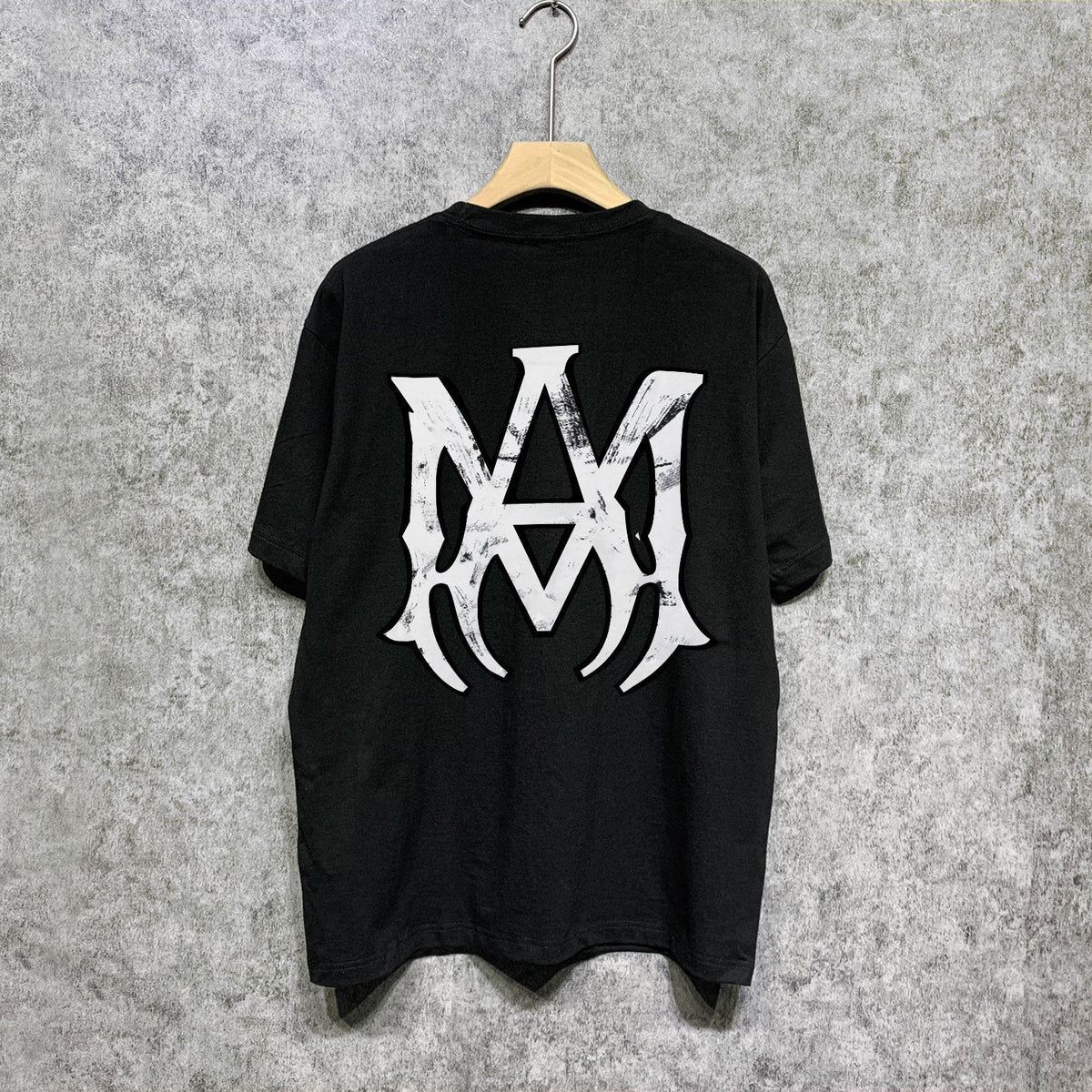Amiri t shirts spider printing short sleeve