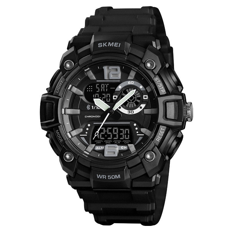 Analog-Digital Watch Outdoor Sports Waterproof Men's Electronic Watch