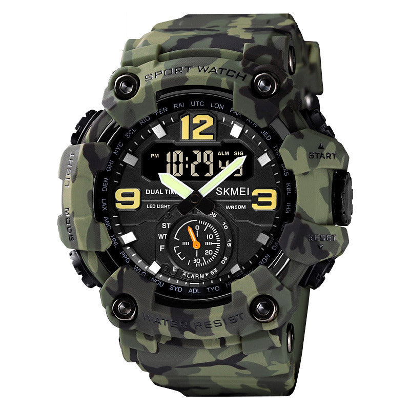 Analog-Digital Watch Outdoor Sports Waterproof Electronic Watch