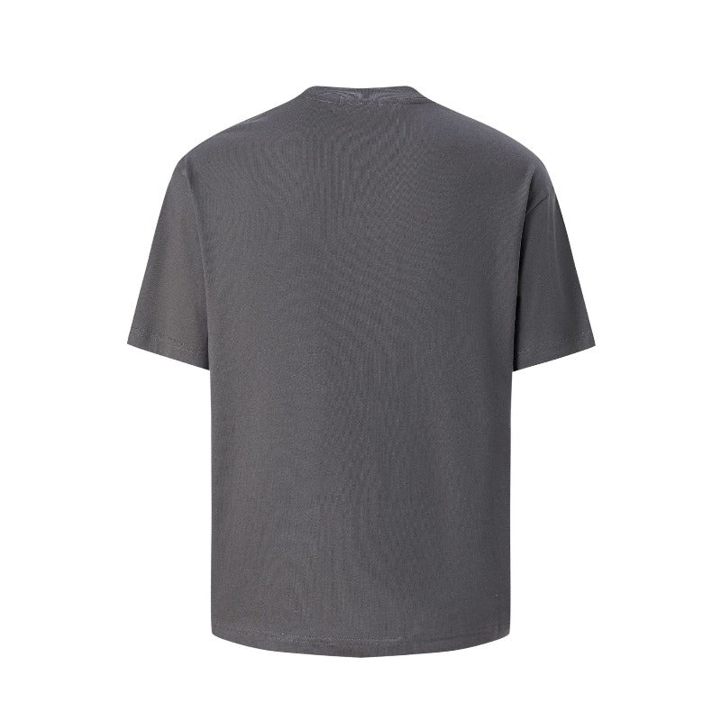Men's t-shirt: american street style, unisex, premium quality, summer abstract pattern design, men's short-sleeve t-shirt with a relaxed fit