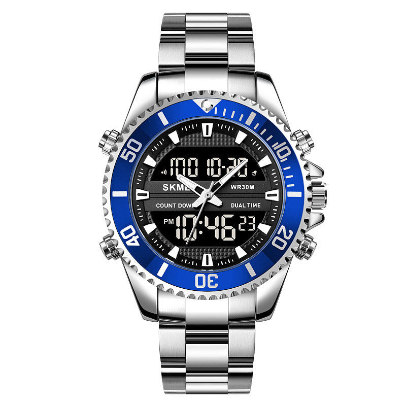 Analog-Digital Watch Fashion Multifunctional Men's Watch