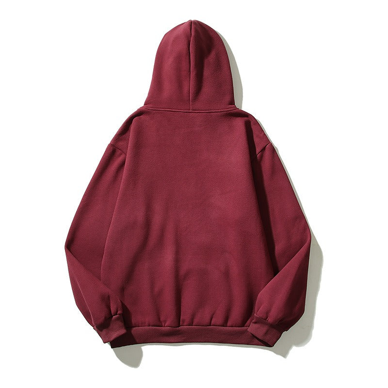 Drew house hoodie spring and summer d@ew embroiderstereoletter fleece hooded sweatshirt