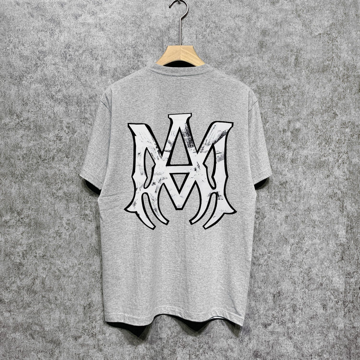 Amiri t shirts spider printing short sleeve
