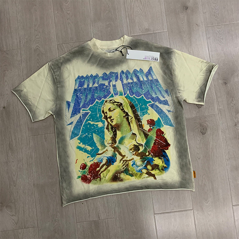 First Row T Shirts A Sacred Vow Angel Tee Fashion Hot Diamond Trend Brand