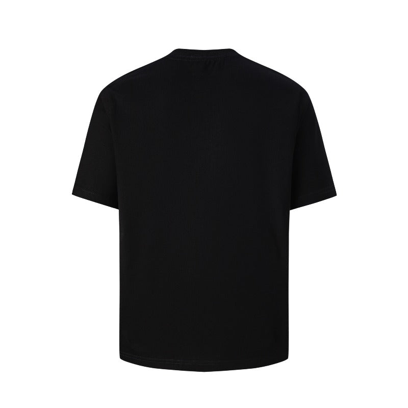 Men's t-shirt: american street style, unisex, premium quality, summer letter graphic design, slim fit short sleeve tee